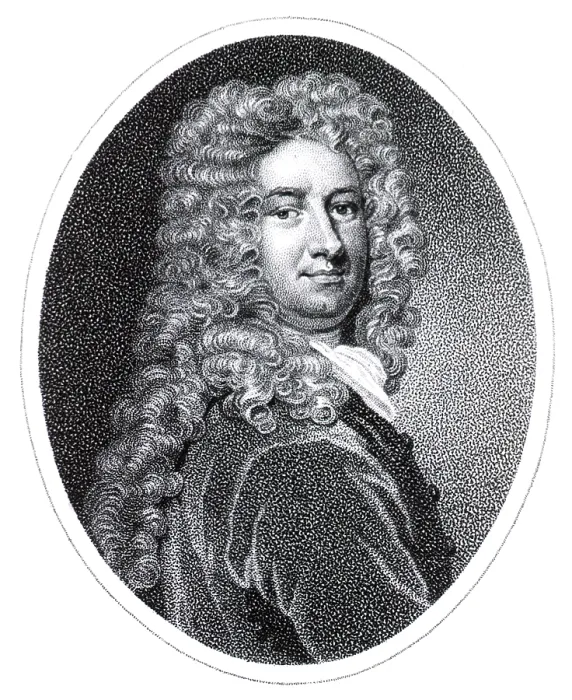 Framed Print : Samuel Garth, English Physician and Poet Framed Print : Samuel Garth, English Physician and Poet
