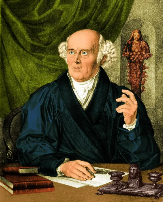 Framed Print : Samuel Hahnemann, Physician, Father of Homeopathy Framed Print : Samuel Hahnemann, Physician, Father of Homeopathy