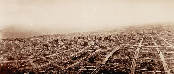 Framed Print : San Francisco Earthquake, 1906 Framed Print : San Francisco Earthquake, 1906