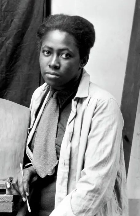 Framed Print : Selma Burke, American Sculptor Framed Print : Selma Burke, American Sculptor