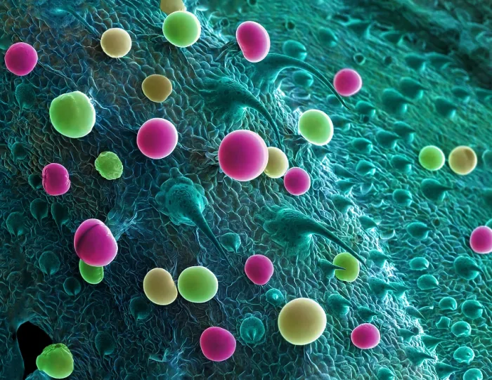 Framed Print : SEM Cannabis Trichomes Framed Print : SEM Cannabis Trichomes