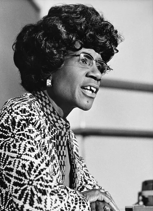 Framed Print : Shirley Chisholm, 1972