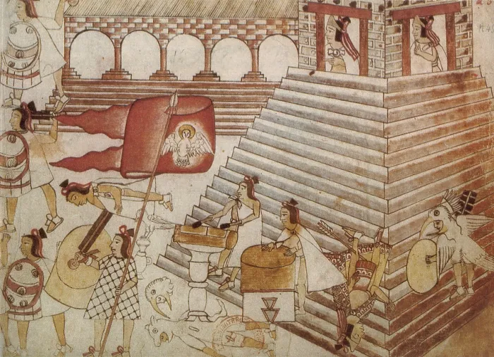 Framed Print : Siege of Tenochtitlan, 1521