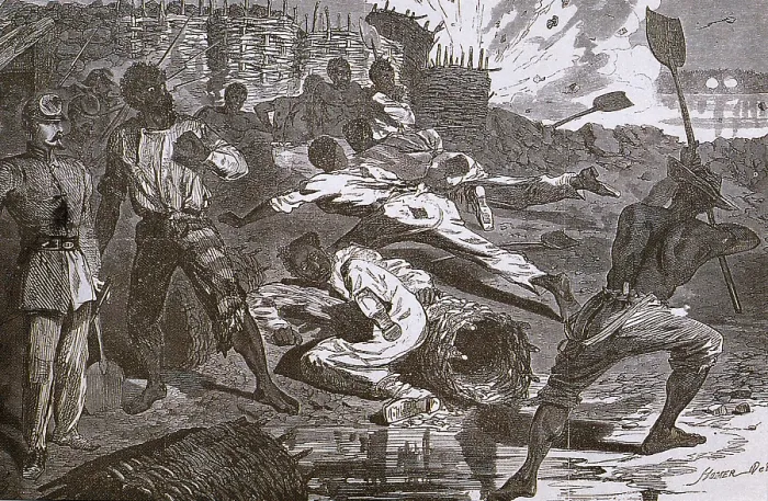 Framed Print : Siege of Vicksburg, 1863