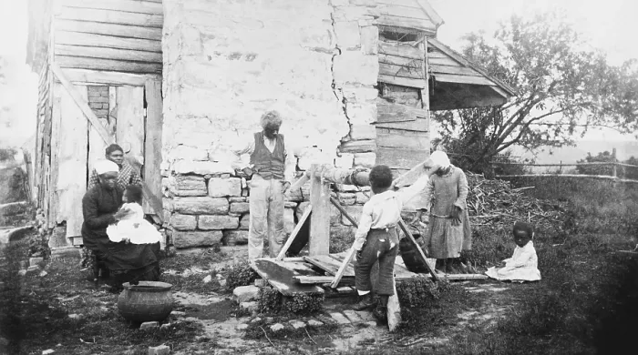 Framed Print : Slave Quarters