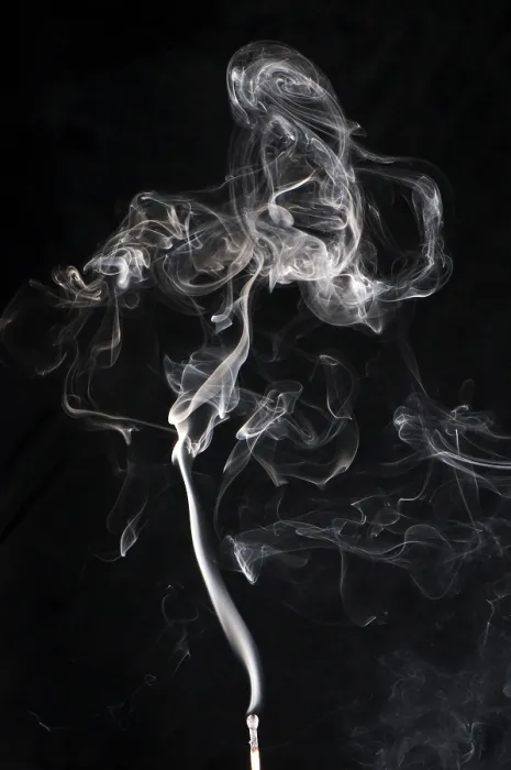 Framed Print : Smoke from a Match Framed Print : Smoke from a Match