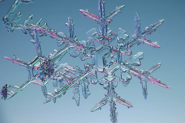 Framed Print : Snowflake. A snowflake or a snow crystal Framed Print : Snowflake. A snowflake or a snow crystal