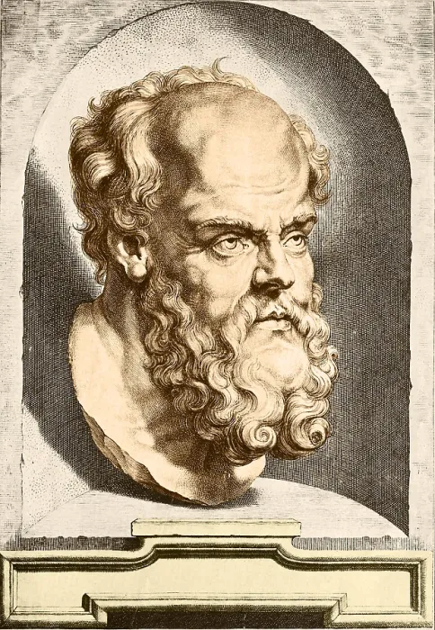Framed Print : Socrates, Ancient Greek Philosopher