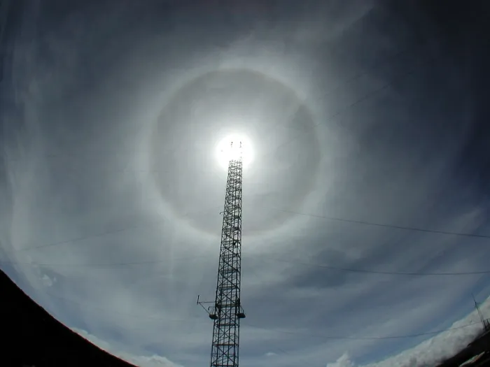 Framed Print : Full Solar Halo Framed Print : Full Solar Halo