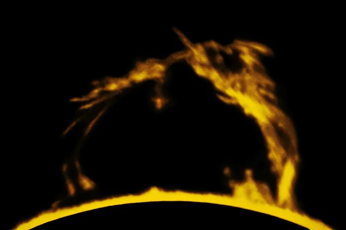 Framed Print : Solar prominence Framed Print : Solar prominence