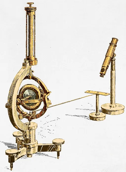 Framed Print : Spinning Gyroscope, Illustration
