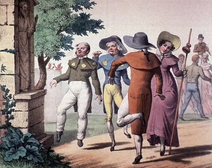 Framed Print : St. Vitus Dance, 1823 Framed Print : St. Vitus Dance, 1823