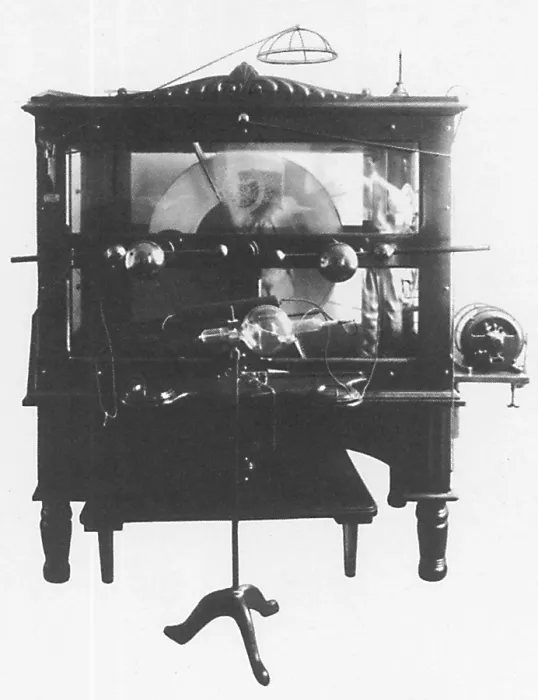 Framed Print : Static Electric Machine with X-Ray Apparatus, Late 19th Century