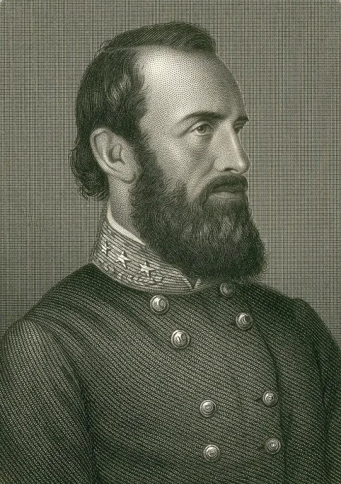 Framed Print : Stonewall Jackson, Confederate General