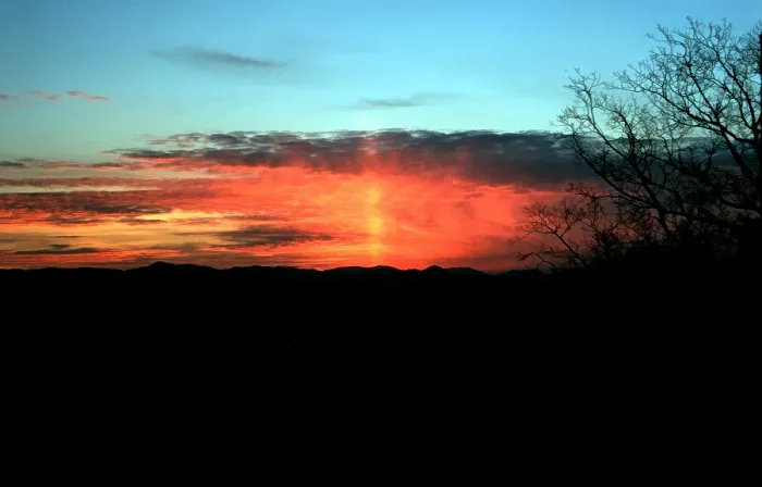 Framed Print : Sun Pillar Framed Print : Sun Pillar