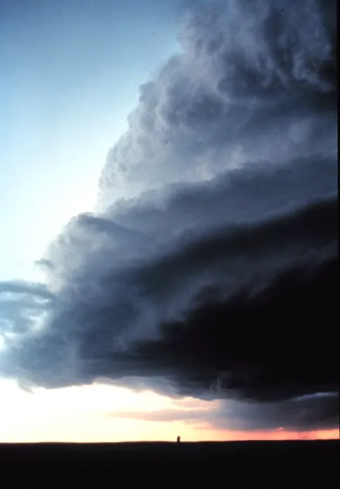 Framed Print : Supercell - often associated with violent weather Framed Print : Supercell - often associated with violent weather