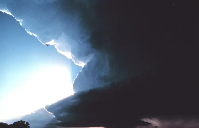 Framed Print : Supercell often associated with violent weather Framed Print : Supercell often associated with violent weather