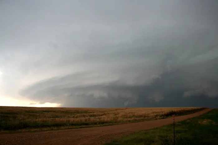 Framed Print : Supercell Thunderstorm Framed Print : Supercell Thunderstorm