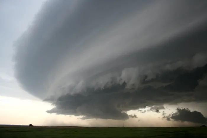 Framed Print : Supercell Thunderstorm Framed Print : Supercell Thunderstorm