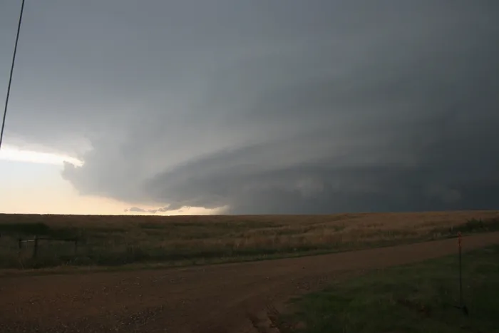 Framed Print : Supercell Thunderstorm Framed Print : Supercell Thunderstorm