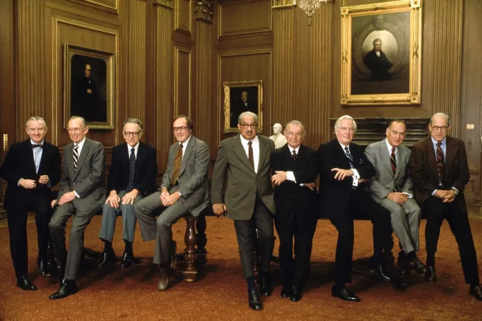 Framed Print : US Supreme Court Justices, Thurgood Marshall, Warren E. Burger, William Rehnquist, Others Framed Print : US Supreme Court Justices, Thurgood Marshall, Warren E. Burger, William Rehnquist, Others