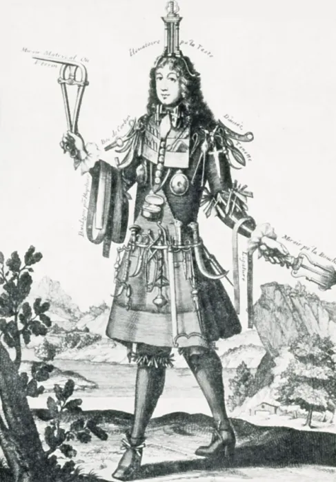 Framed Print : Surgeon, 17th Century