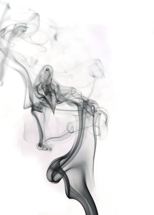Framed Print : Swirling Smoke