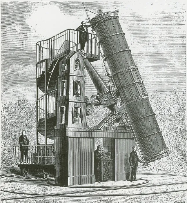 Framed Print : Telescope at the Paris Obervatory Framed Print : Telescope at the Paris Obervatory