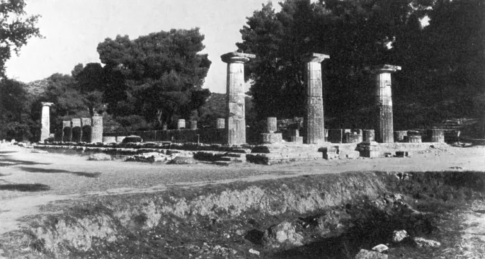 Framed Print : Temple of Zeus, Olympia, Greece Framed Print : Temple of Zeus, Olympia, Greece