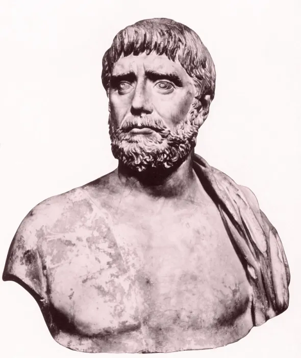 Framed Print : Thales of Miletus, Sage of Greece