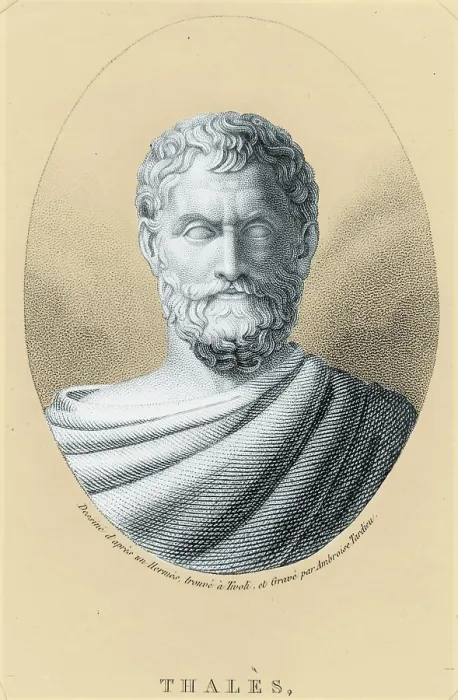 Framed Print : Thales of Miletus, Sage of Greece Framed Print : Thales of Miletus, Sage of Greece