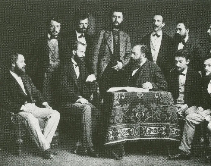Framed Print : Theodor Billroth and Assistants Framed Print : Theodor Billroth and Assistants