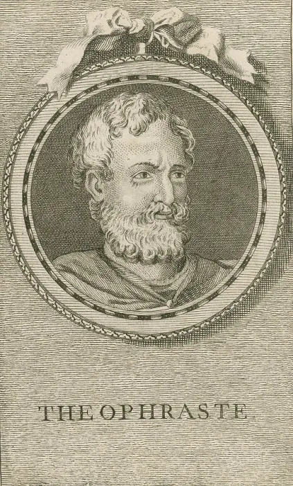 Framed Print : Theophrastus, Ancient Greek Polymath