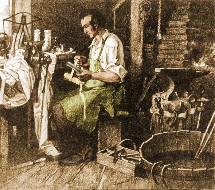Framed Print : Thomas Davenport, American Inventor Framed Print : Thomas Davenport, American Inventor