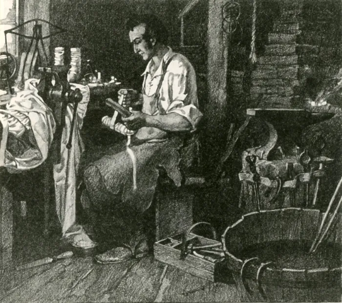 Framed Print : Thomas Davenport, American Inventor Framed Print : Thomas Davenport, American Inventor