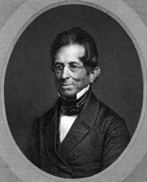 Framed Print : Thomas Hopkins Gallaudet, American Educator Framed Print : Thomas Hopkins Gallaudet, American Educator