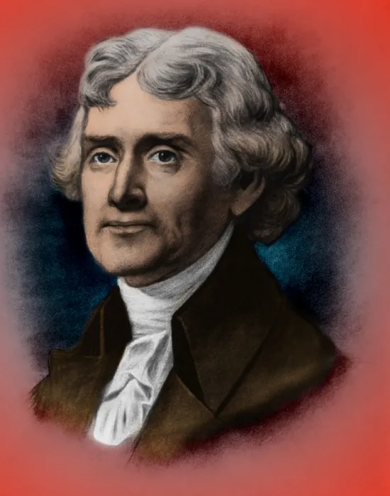 Framed Print : Thomas Jefferson, 3rd American President Framed Print : Thomas Jefferson, 3rd American President