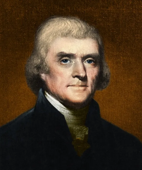 Framed Print : Thomas Jefferson, 3rd American President Framed Print : Thomas Jefferson, 3rd American President