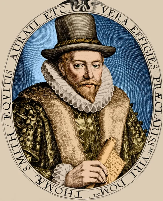 Framed Print : Thomas Smythe, English Merchant