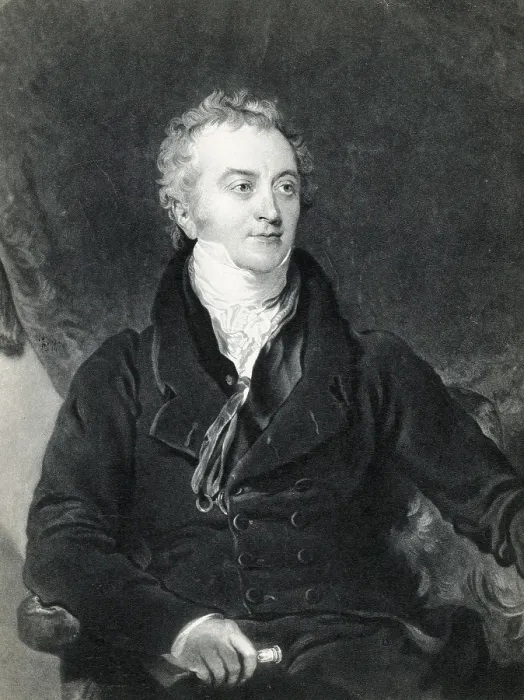 Framed Print : Thomas Young, English Polymath