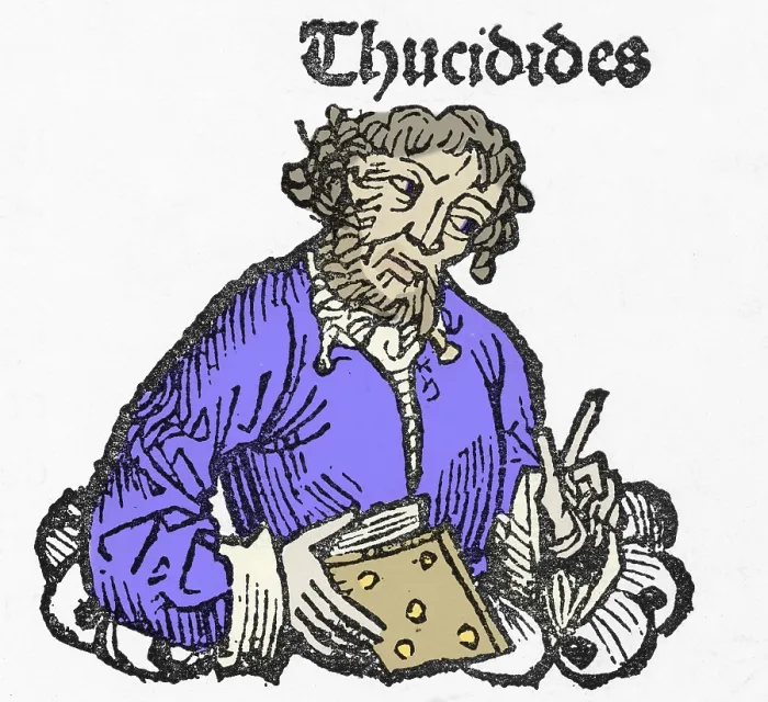 Framed Print : Thucydides, Ancient Greek Historian