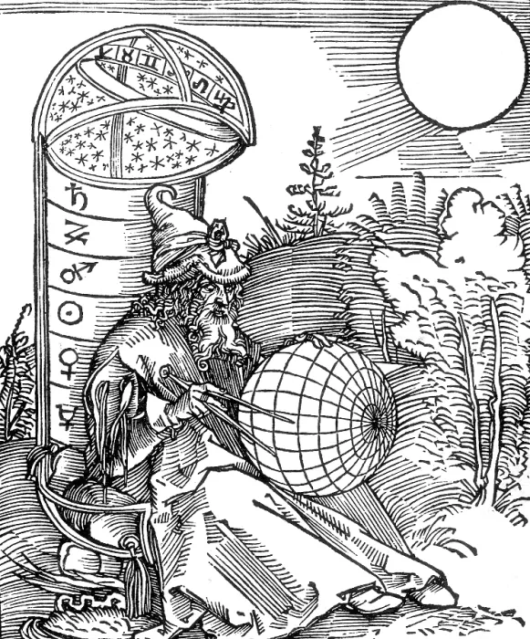 Framed Print : Title Page, Messahalah, De Scientia Motus Orbis, 1504