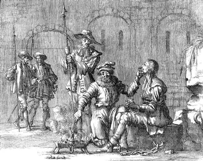 Framed Print : Tongue Screw, 1577