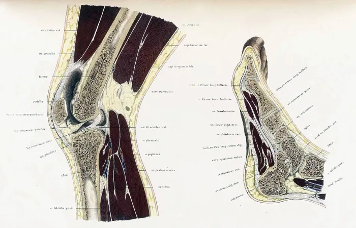 Framed Print : Topographisch-anatomischer, Braune, 1872