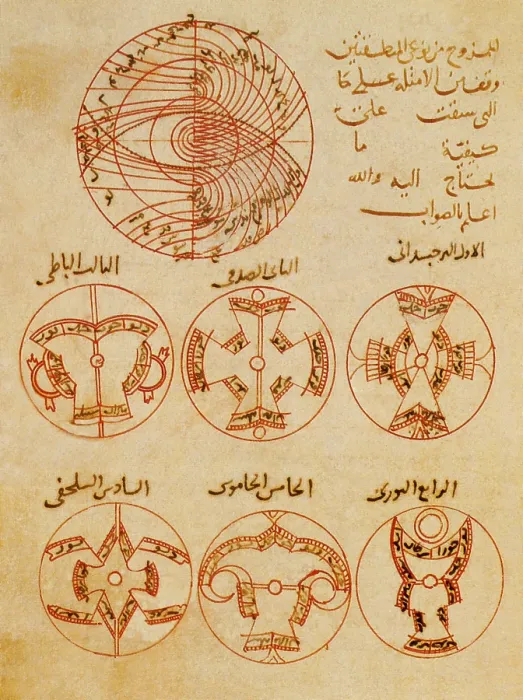 Framed Print : Treatise On the Astrolabe, Arabic Manuscript Framed Print : Treatise On the Astrolabe, Arabic Manuscript