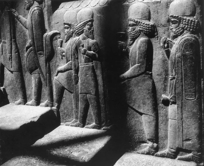 Framed Print : Tribute Bearers, Persepolis, Iran