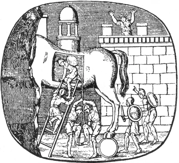 Framed Print : Trojan Horse Framed Print : Trojan Horse