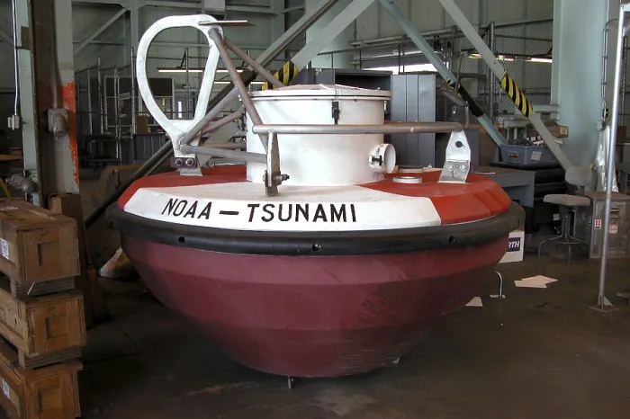 Framed Print : Tsunami Buoys