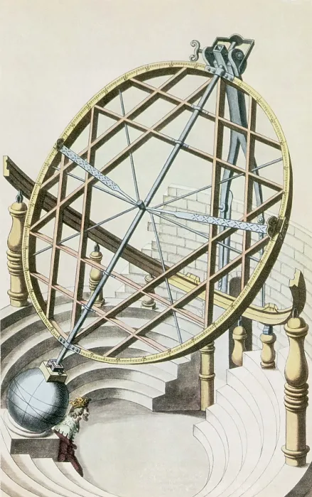 Framed Print : Tycho Brahe, Great Equatorial Armillary Framed Print : Tycho Brahe, Great Equatorial Armillary