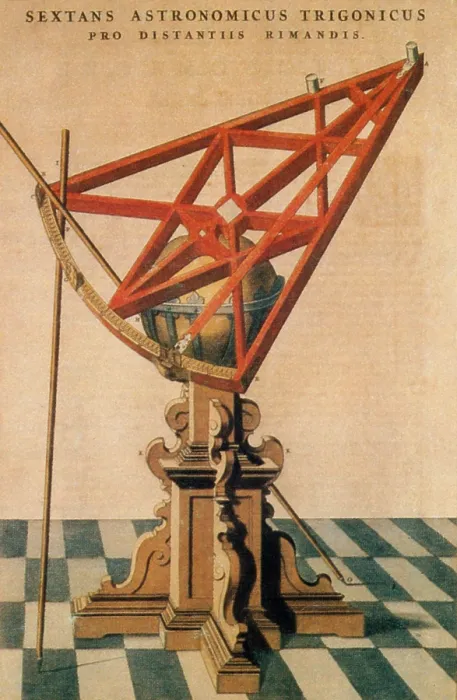Framed Print : Tycho Brahe's Astronomical Sextant Framed Print : Tycho Brahe's Astronomical Sextant